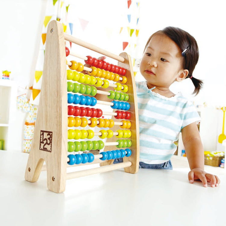 Hape Rainbow Bead Abacus 3yrs+