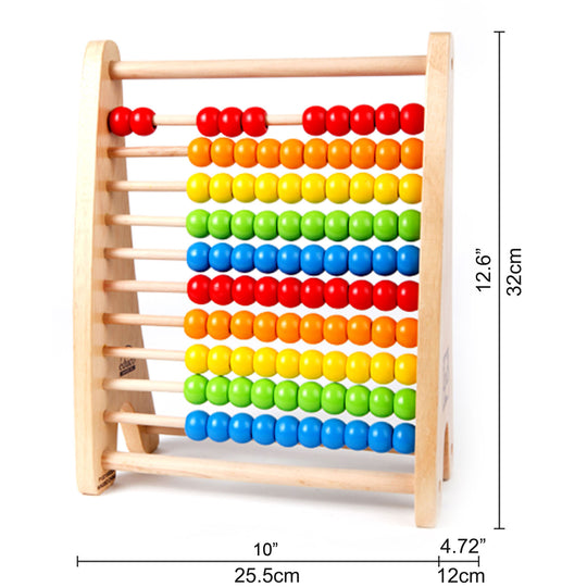Hape Rainbow Bead Abacus 3yrs+
