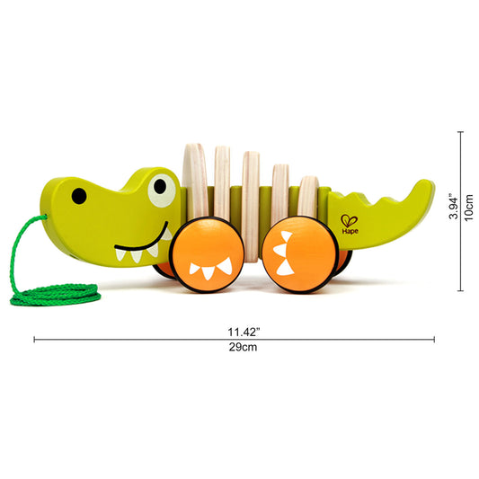 Hape Walk-A-Long Croc (12m+)