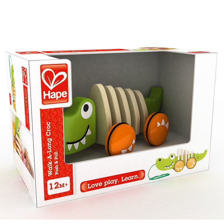 Hape Walk-A-Long Croc (12m+)