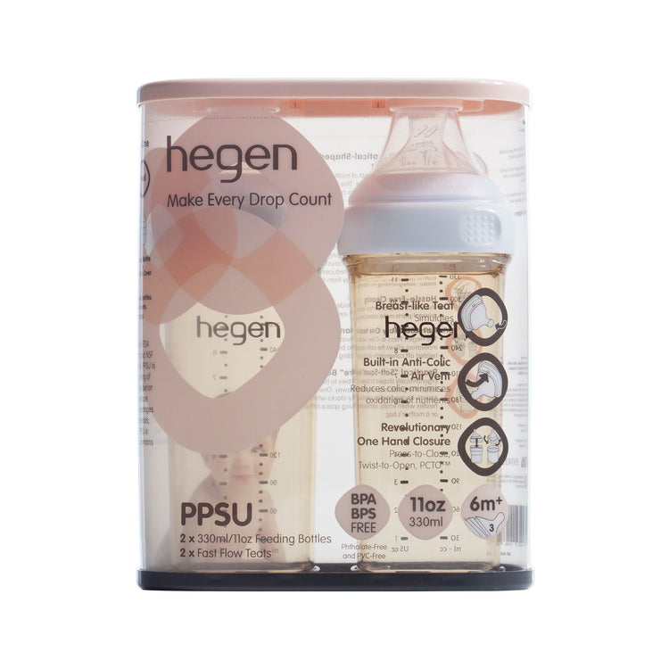 Hegen PCTO Feeding Bottle PPSU (330ml/11oz x 2)