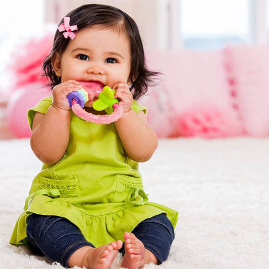 Infantino Chew & Play Ring Teether (0m+)