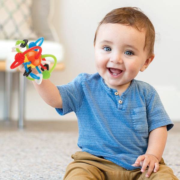 Infantino Rattle & Teether Bendy Tubes (0m+)