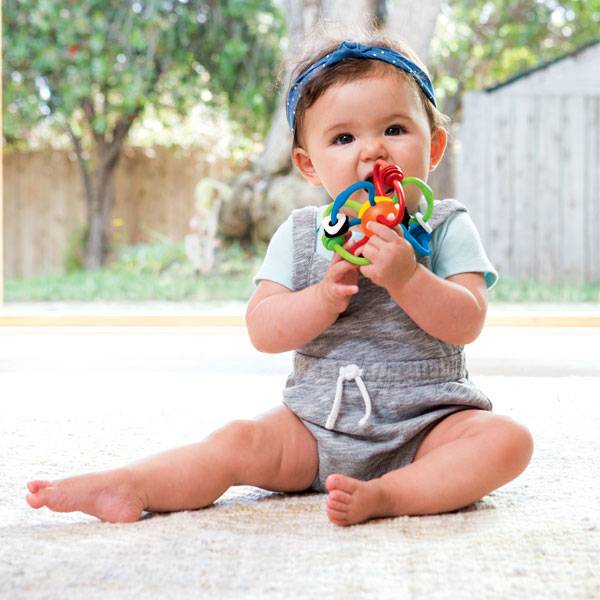 Infantino Rattle & Teether Bendy Tubes (0m+)