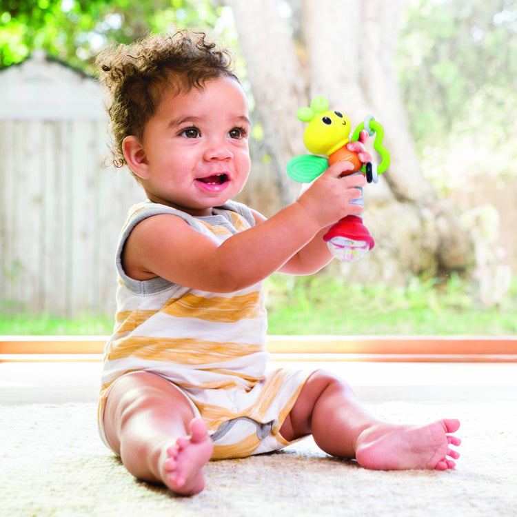 Infantino Rattle & Teether Love Bug (0m+)