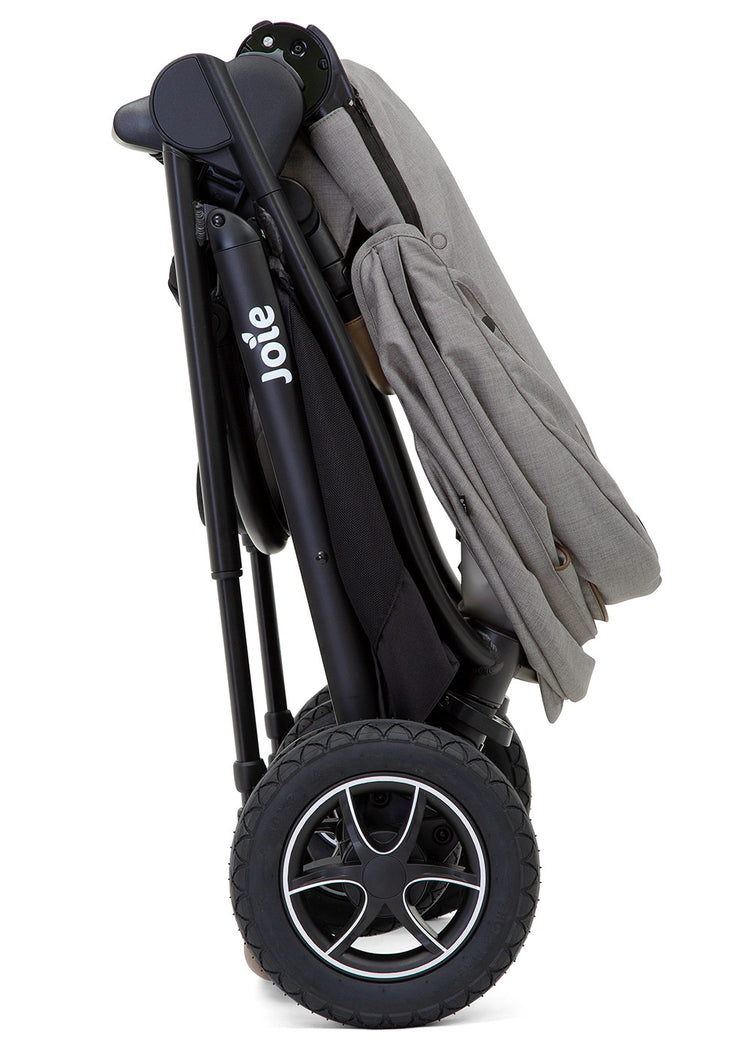 Joie Meet Versatrax Travel System - Grey Flannel (Newborn Up to 22kg)
