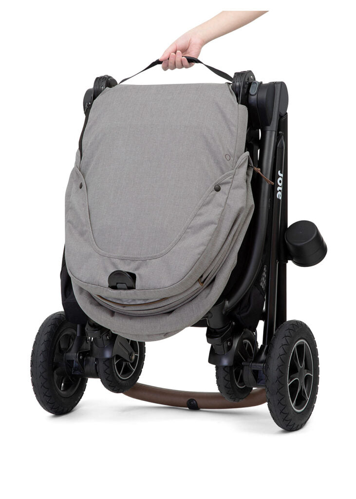 Joie Meet Versatrax Travel System - Grey Flannel (Newborn Up to 22kg)