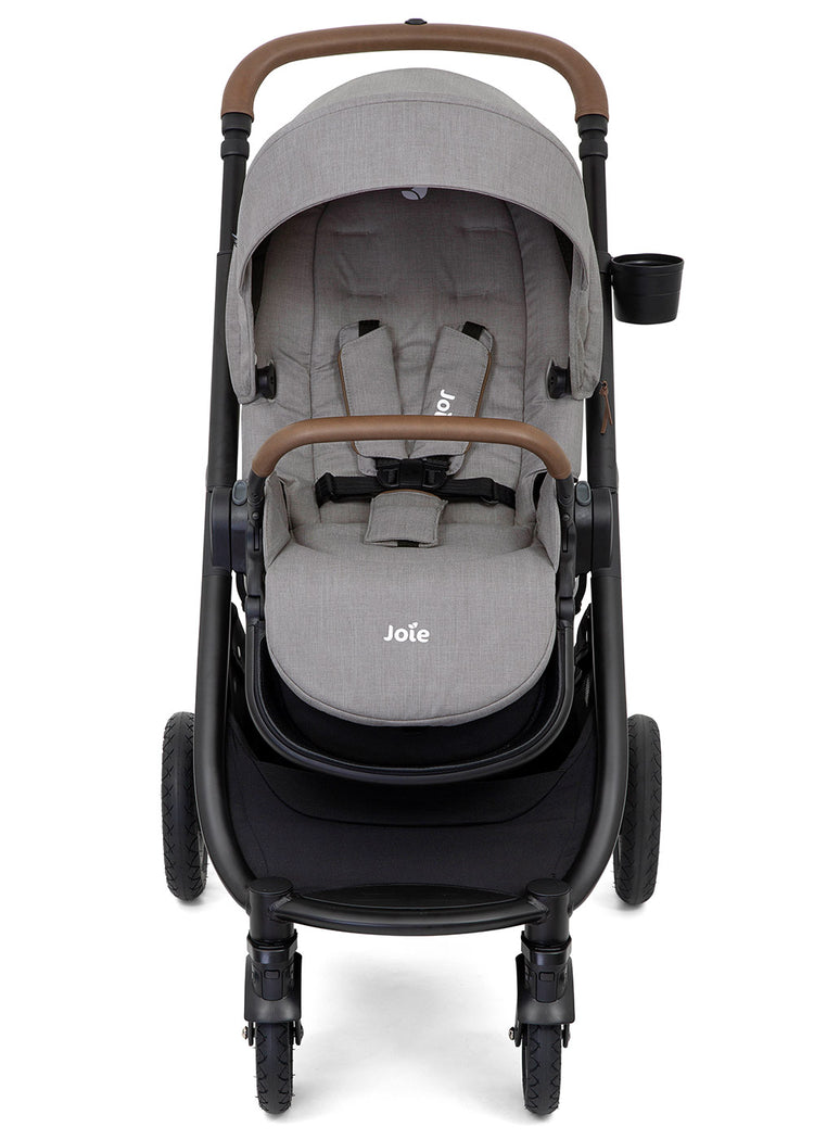 Joie Meet Versatrax Travel System - Grey Flannel (Newborn Up to 22kg)