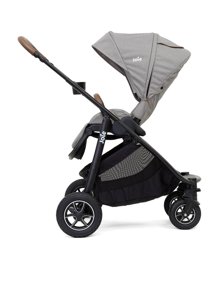Joie Meet Versatrax Travel System - Grey Flannel (Newborn Up to 22kg)