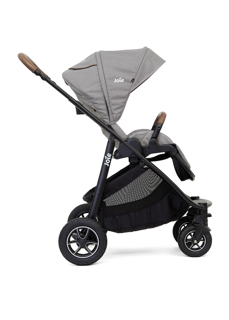 Joie Meet Versatrax Travel System - Grey Flannel (Newborn Up to 22kg)