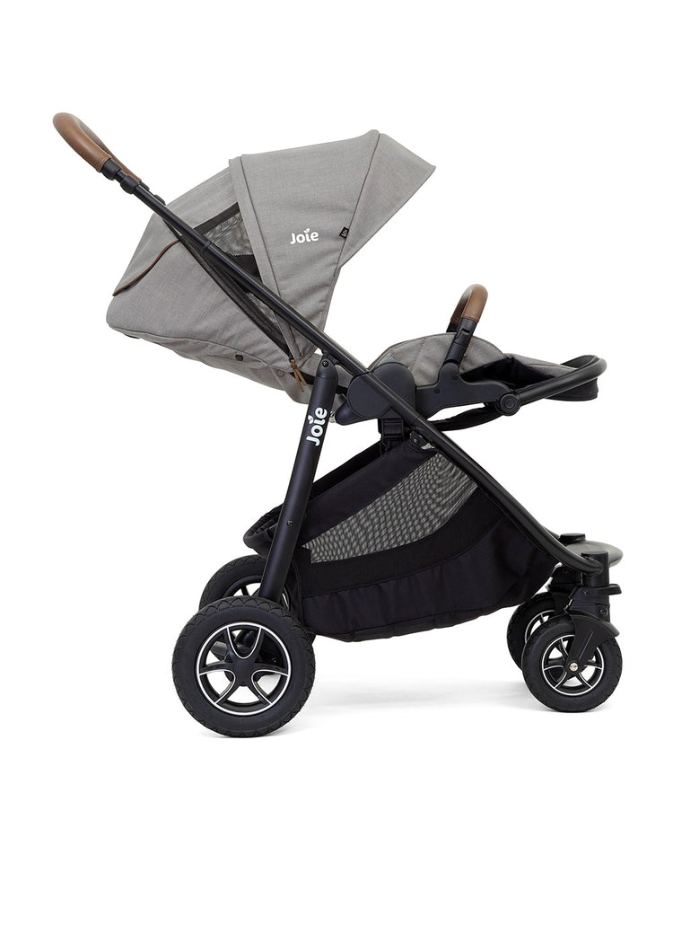 Joie Meet Versatrax Travel System - Grey Flannel (Newborn Up to 22kg)