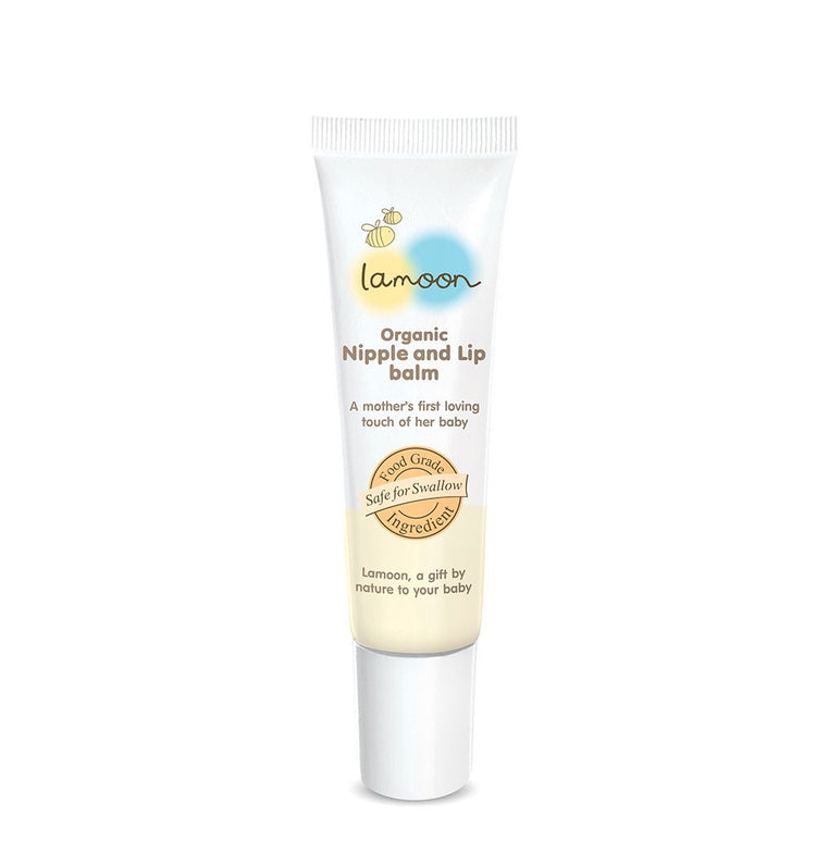 Lamoon Organic Nipple And Lip Balm 10g