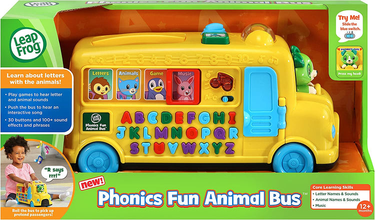 LeapFrog Phonics Fun Animal Bus (12m+)