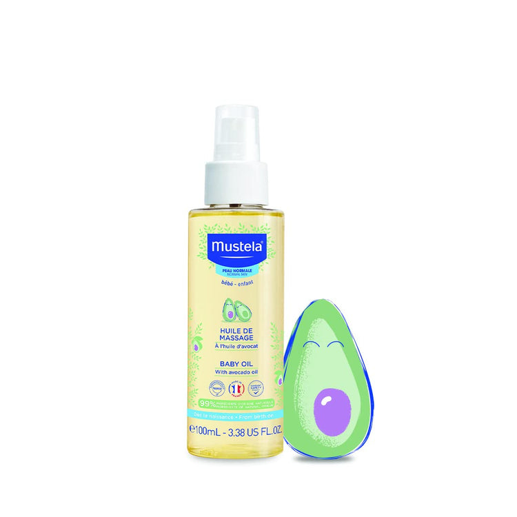 Mustela Baby Oil with Avocado Oil for Normal Skin (100ml)