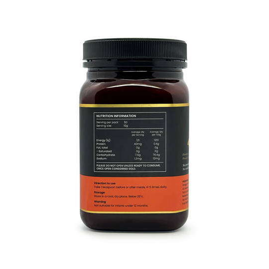 Oregan Active 20+ Manuka Honey MGO 830+ (500g)