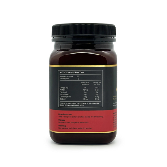 Oregan Active 30+ Manuka Honey MGO 1650+ (500g)