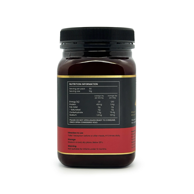 Oregan Active 30+ Manuka Honey MGO 1650+ (500g)
