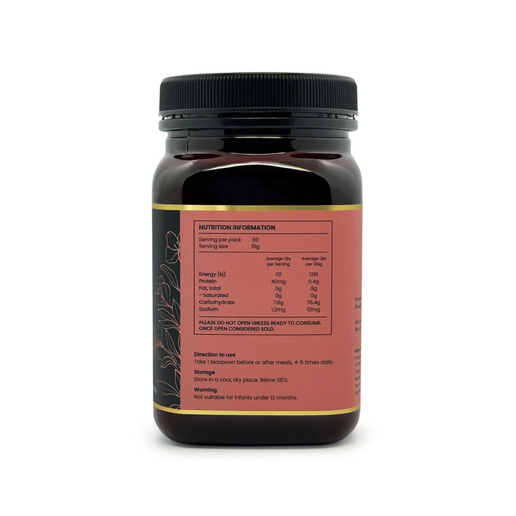 Oregan Organic Manuka Honey 500g