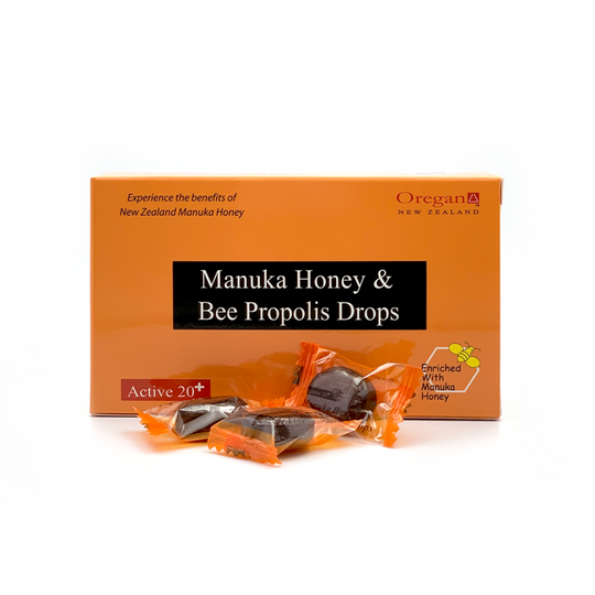 Oregan Active 20+ Manuka Honey & Bee Propolis Drops