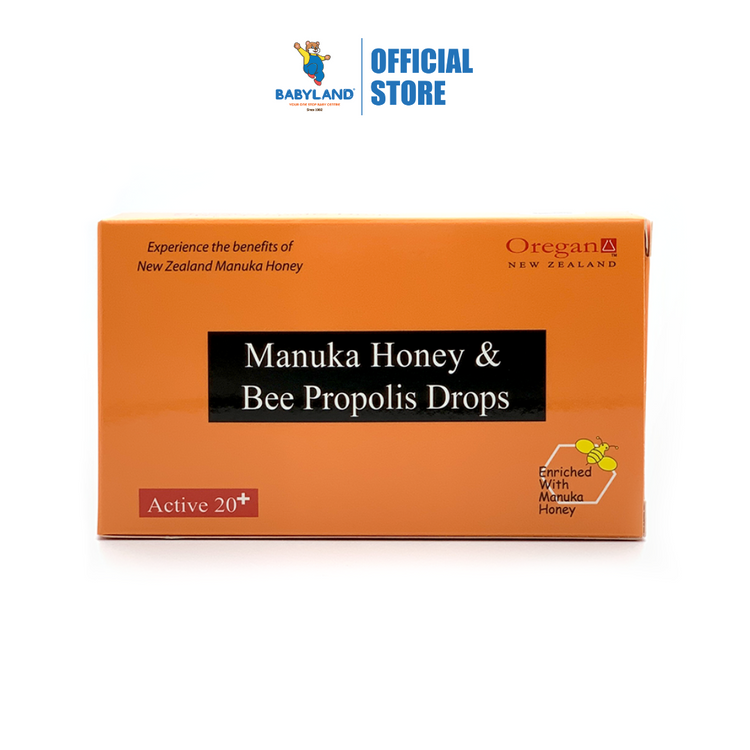Oregan Active 20+ Manuka Honey & Bee Propolis Drops
