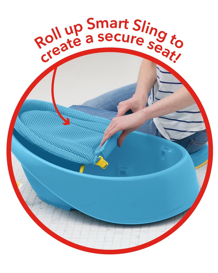 Skip Hop Moby Smart Sling 3-Stage Bathtub - Blue