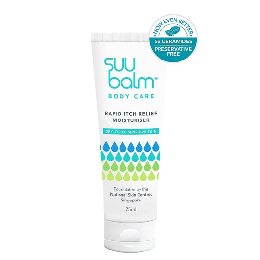 Suu Balm Rapid Itch Relief Moisturiser (75ml/350ml)