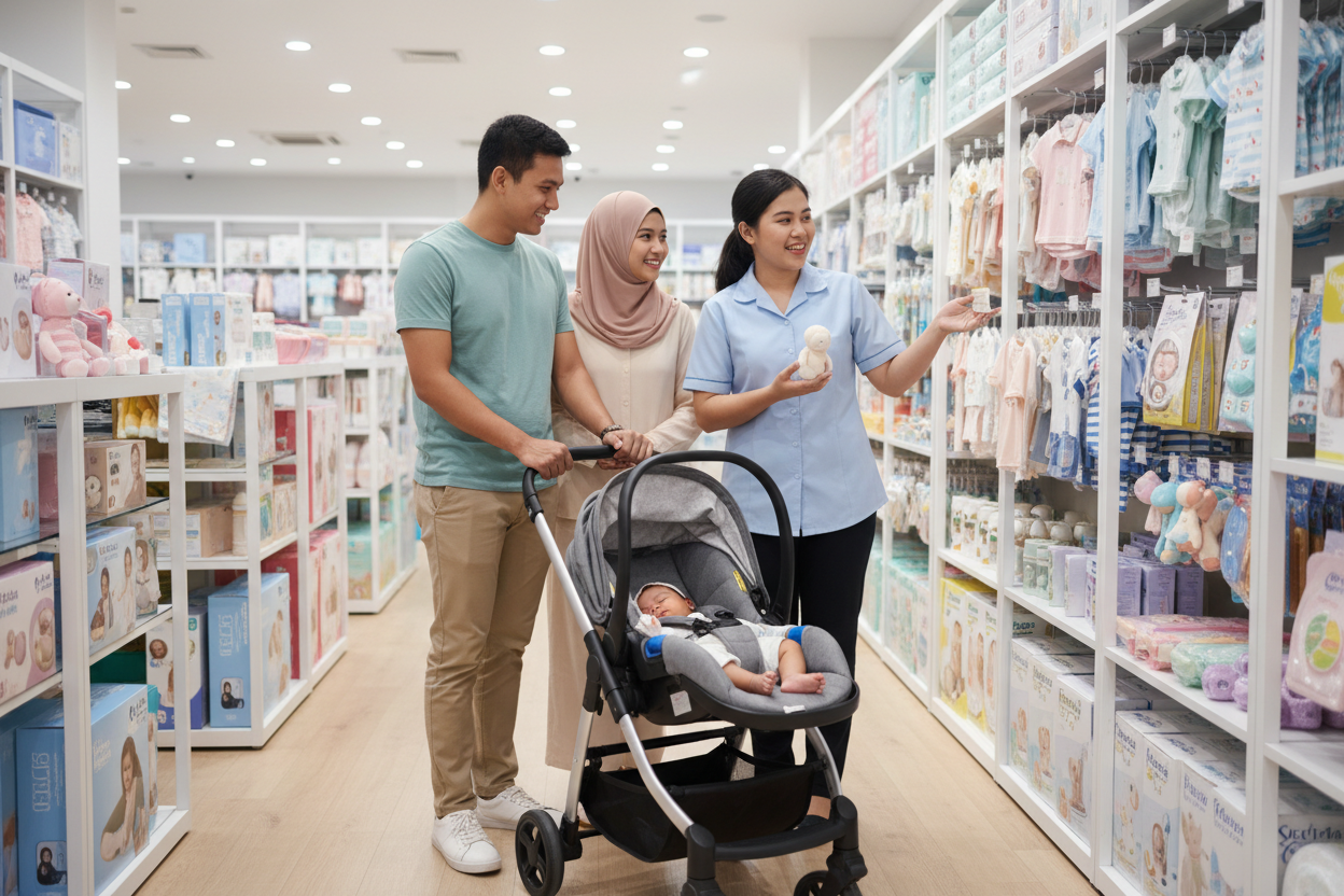 Complete Newborn Essentials Checklist in Malaysia (2026 Guide for First-Time Parents)