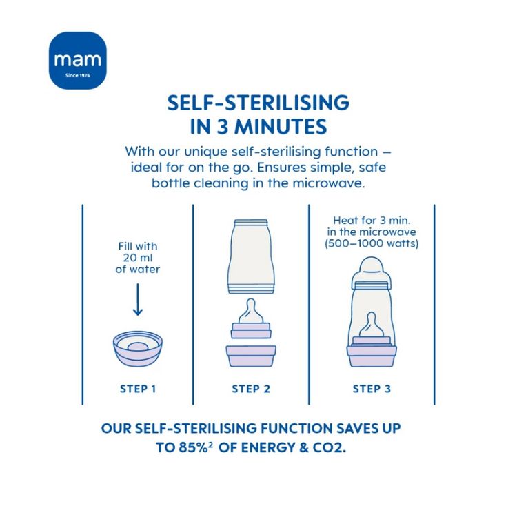 MAM Easy Start Anti-Colic Baby Bottle 260ml