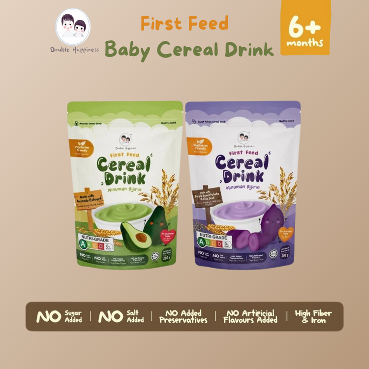 Double Happiness Baby First Feed Rice Cereal 200g