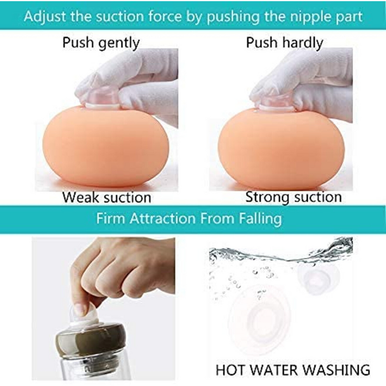 HaaKaa Silicone Inverted Nipple Corrector (2pcs)