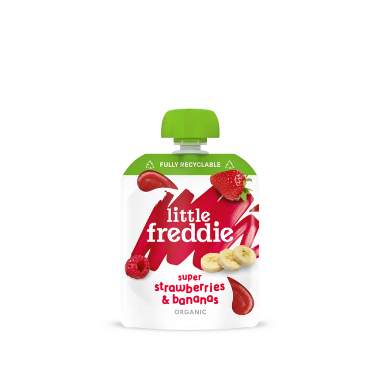 Little Freddie Organic Fruits Pouches (6m+) (90g-100g) - Puree