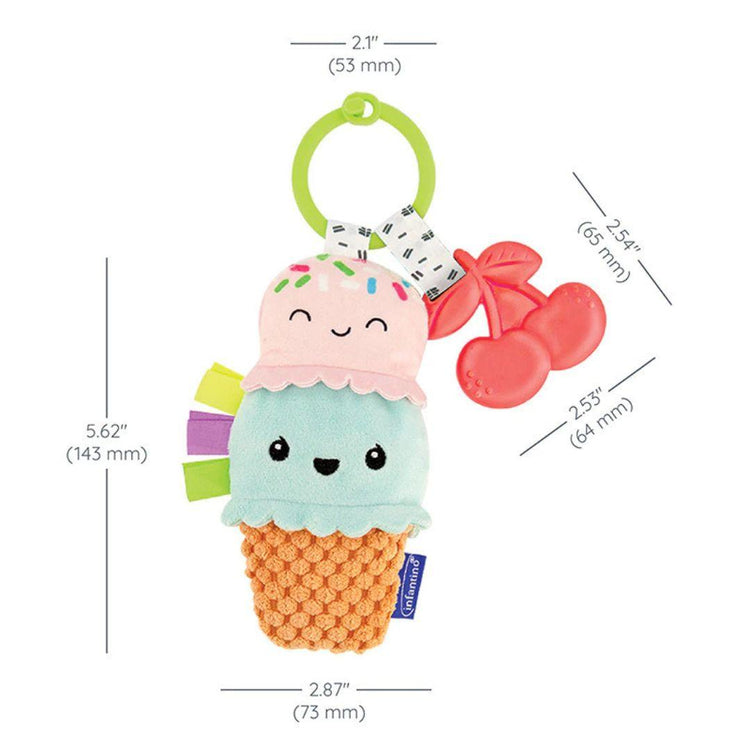 Infantino Plushy Pal & Teether (0m+)