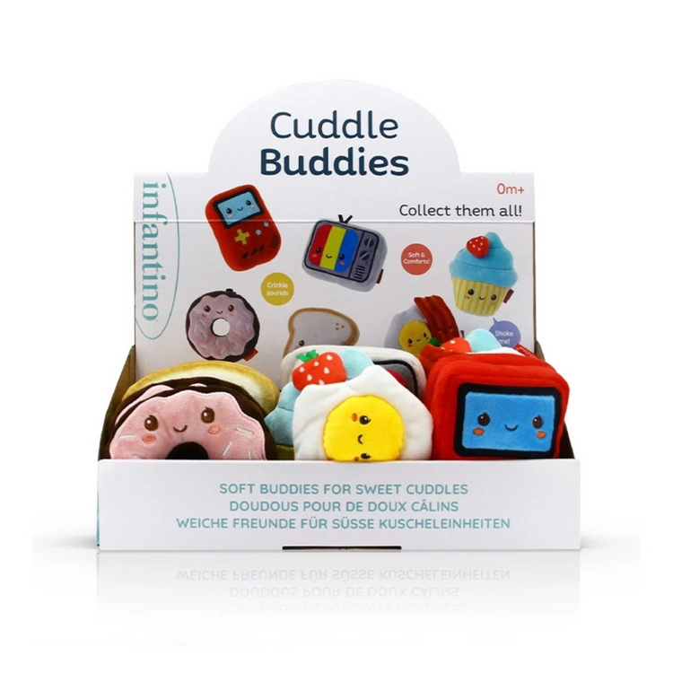 Infantino Cupcake Cuddle Buddies Suitable for Age 0+ Months