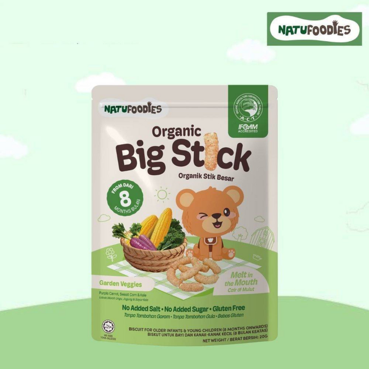 Natufoodies Organic Big Stick (20g) (8m+)