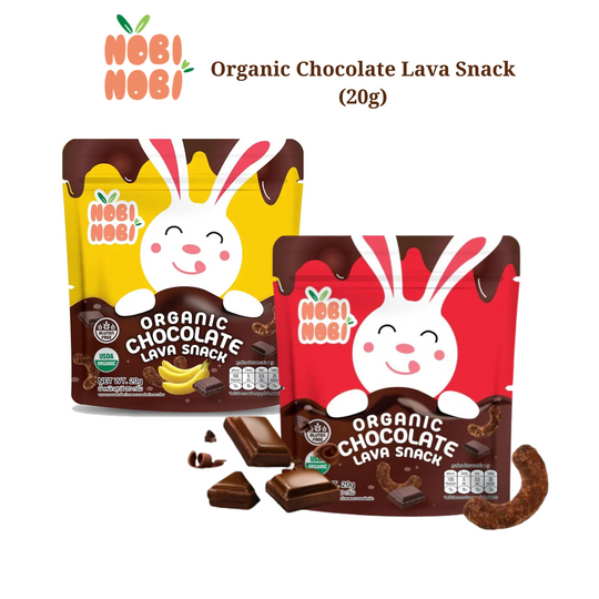 [HALAL] Nobi Nobi Organic Chocolate Lava Snack (20g)