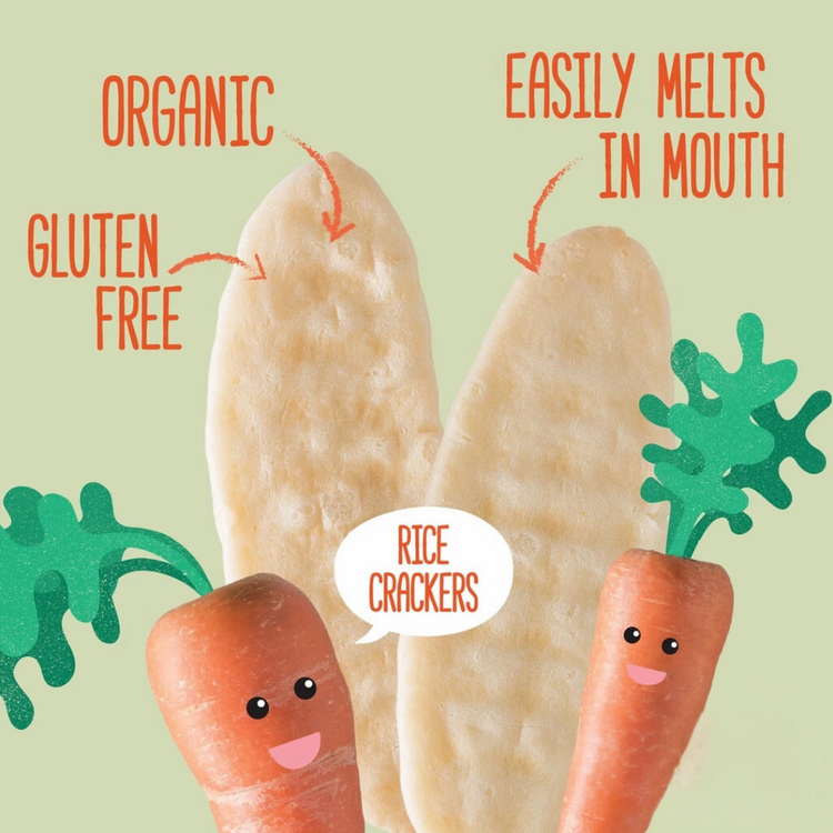 Yummy Bites Organic Rice Crackers 50g