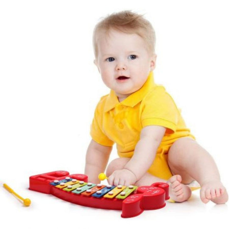 Infunbebe 8 Keys Xylophone - Red (2y+)