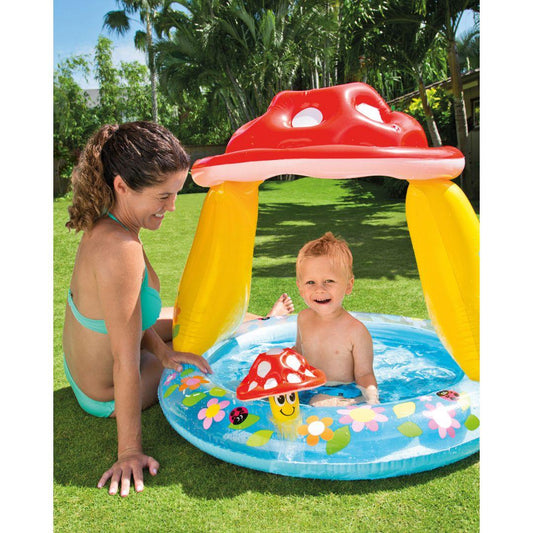 Intex Mushroom Inflatable Kiddie Pool IT 57114 (1-3Y) (102 x 89cm)