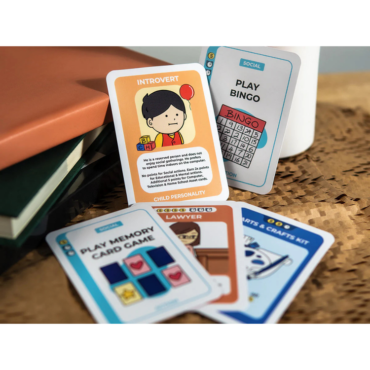 The Nurts Parenting Made Fun Card Game | 14yrs+ | Strategic Fun & Family Friendly Game Night Educational Card Game