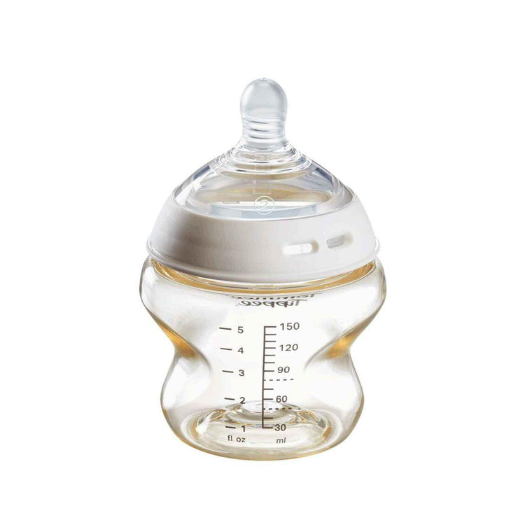 Tommee Tippee Natural Start PPSU Bottle 150ml - Slow Flow Teat, BPA-Free, Silicone Teat