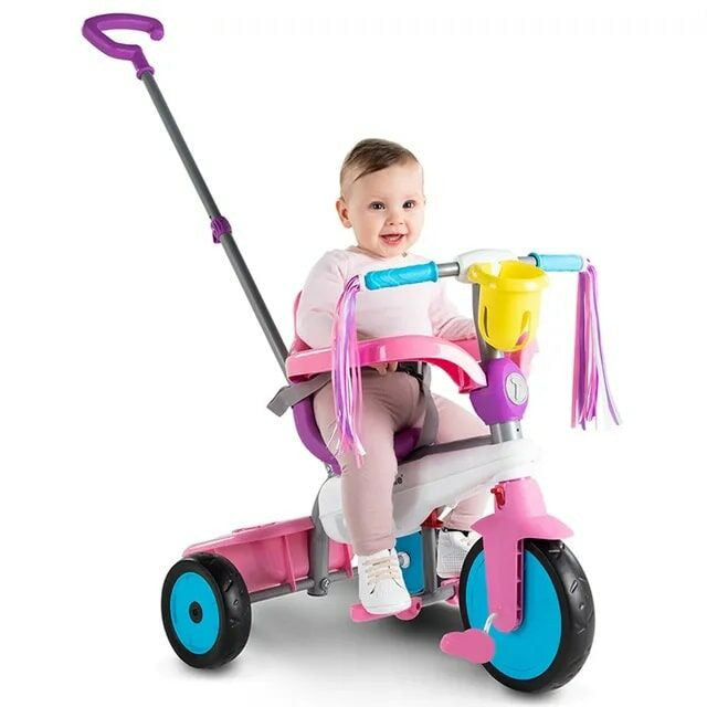 SmarTrike 3-in-1 Breeze S Toddler Trike - Unicorn (24M-3Y)