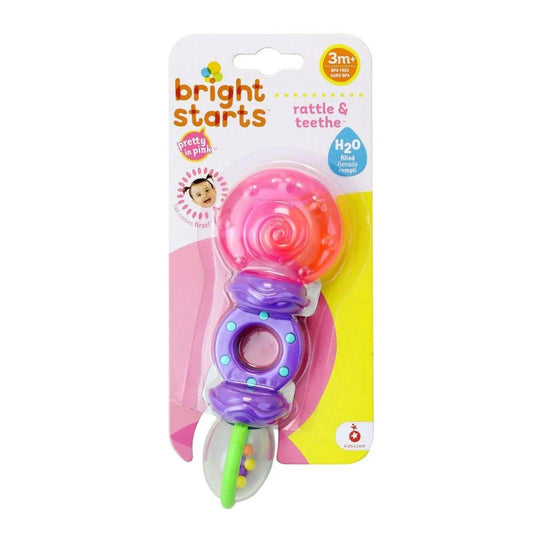 Bright Starts Pretty in Pink Rattle & Teethe (3M+)