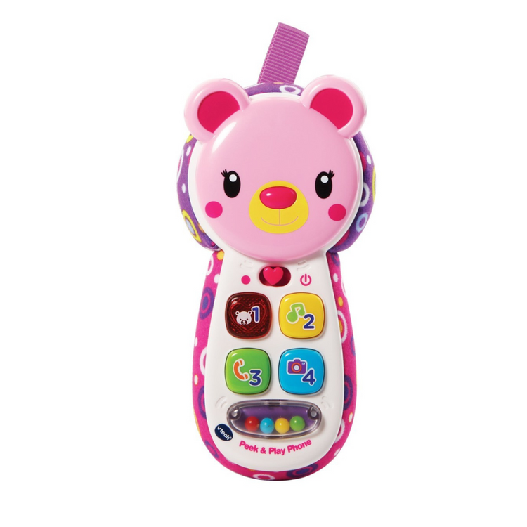 Vtech Peek & Play Phone - Pink ( 3 to 24 Months )