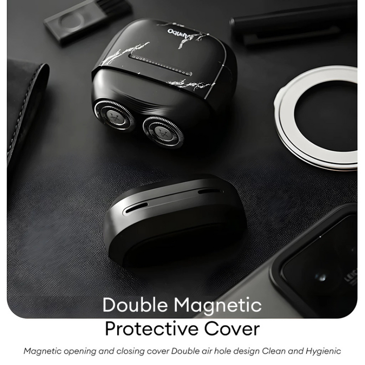 Apiyoo T3-2 Portable Marble Dual-Head Shaver