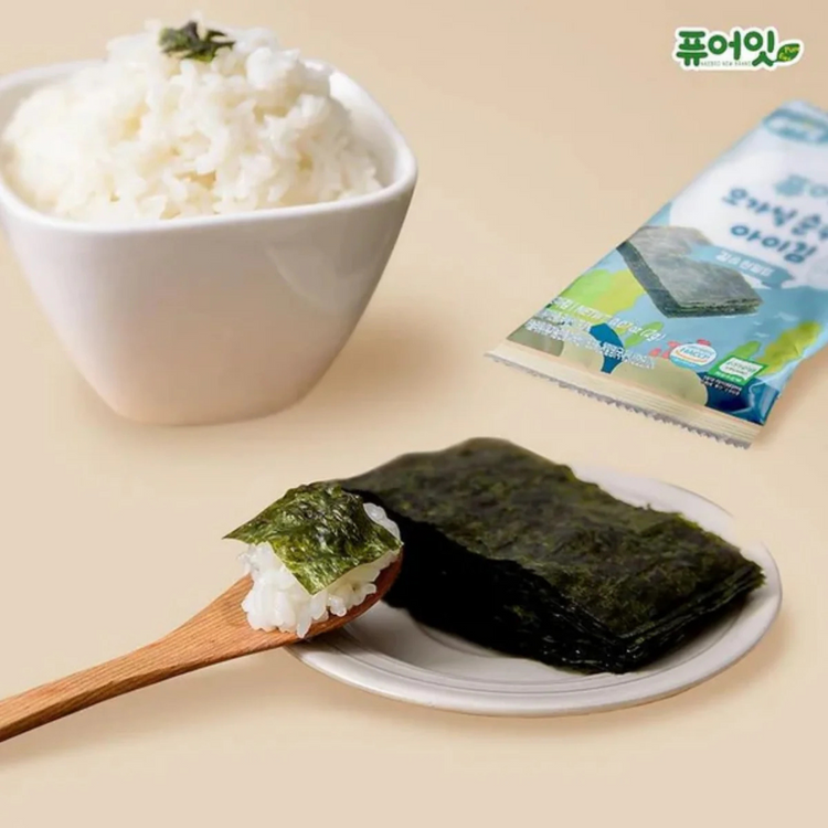 Pure-Eat Organic Roasted Seaweed 15g (1.5g x 10pack)