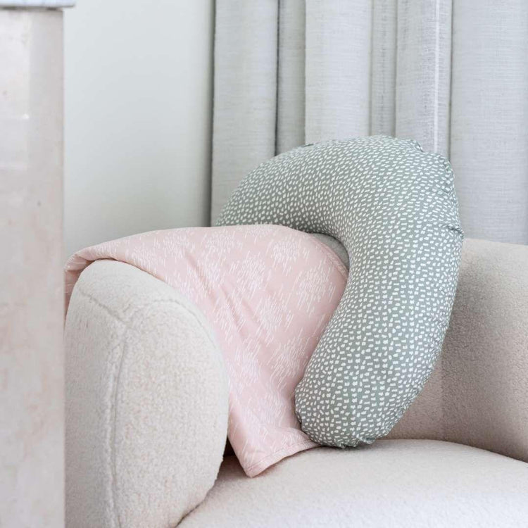 Doomoo Softy Nursing Pillow - Cloudy Kaki