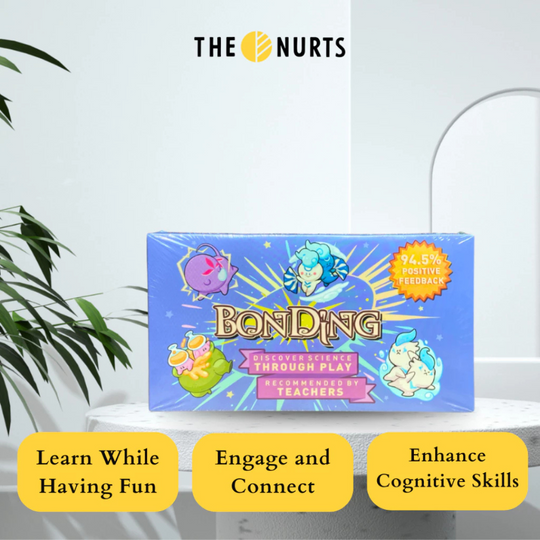 The Nurts BonDing A Science Card Game for Kids Ages 4 & Up