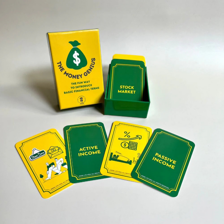 The Nurts The Money Genius Card Game | Learn about Money & Finance Terms | Matching Game Suitable for Kids