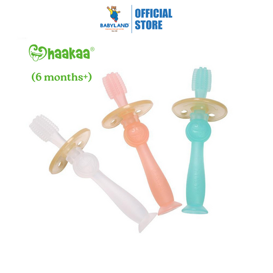 Haakaa 360° Silicone Toothbrush (6 months+)