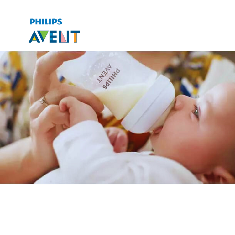 Philips Avent Natural Response Glass Baby Bottle 1m+ (8oz/240ml)